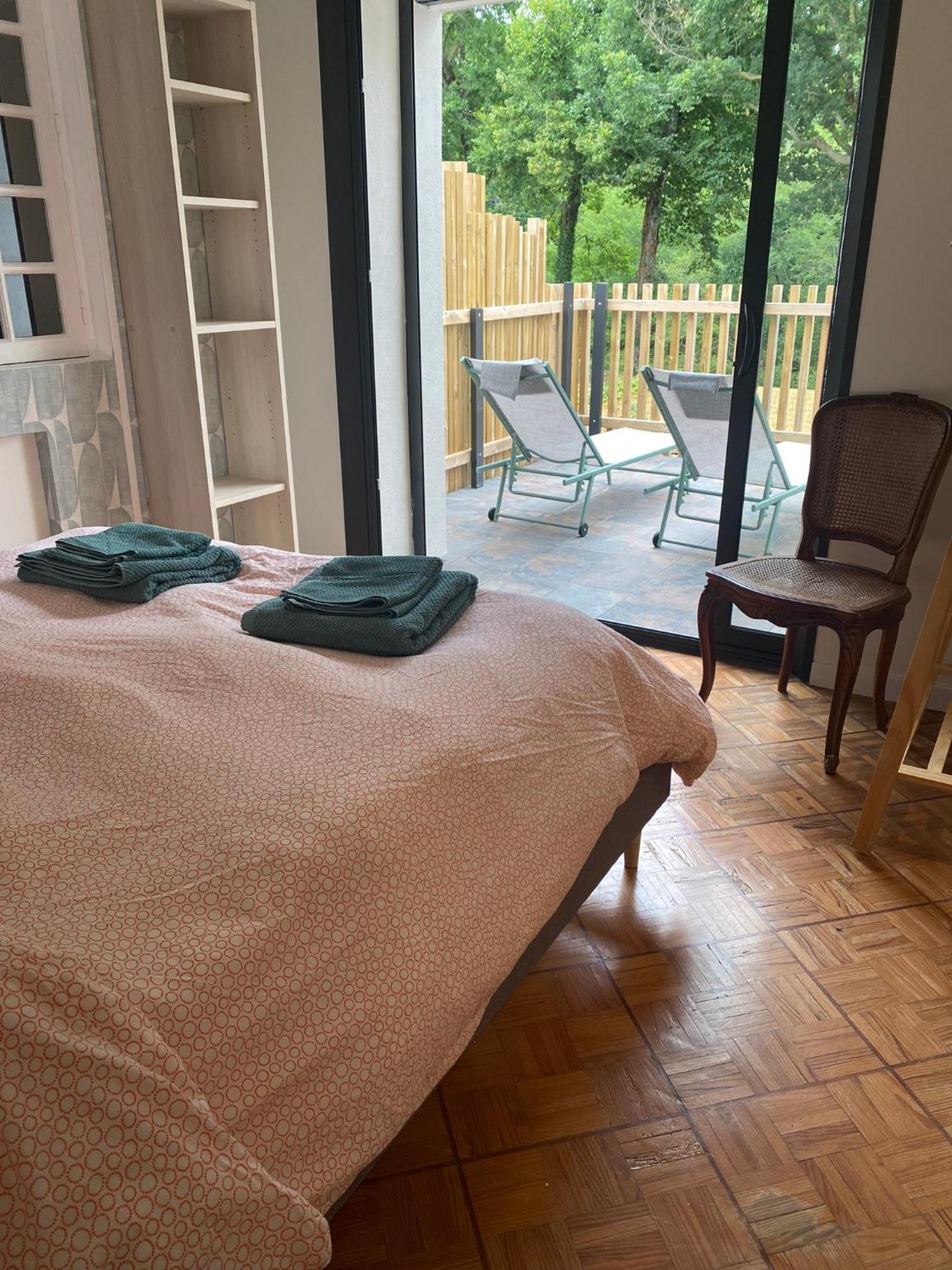 Maison Dharma A 5Km De La Plage Avec Sauna Mimizan Exterior photo