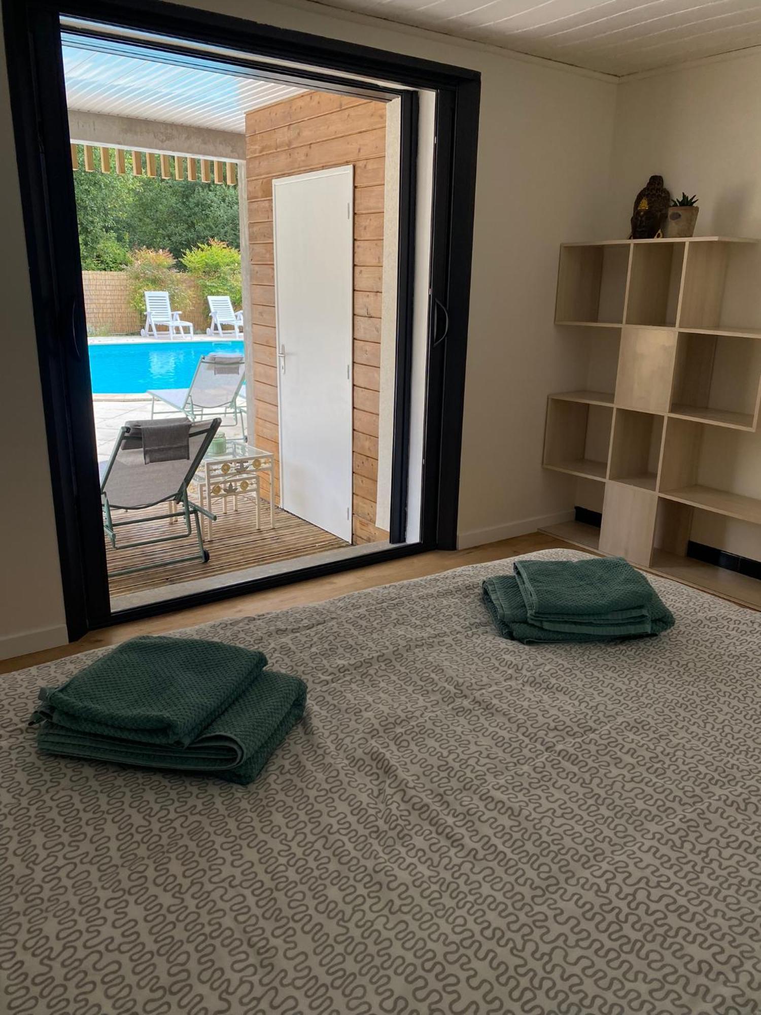 Maison Dharma A 5Km De La Plage Avec Sauna Mimizan Exterior photo